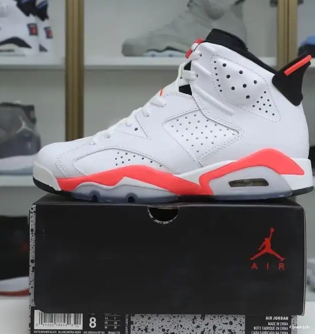 Jordan Retroinfrared White 6 Air 0627
